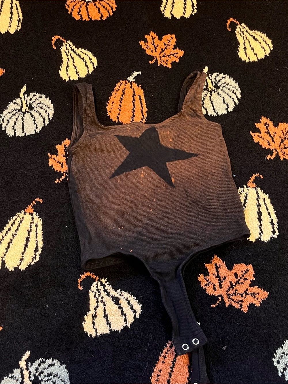 #12 Tank Bodysuit with Star Graphic available on live sept 7th 9am mst